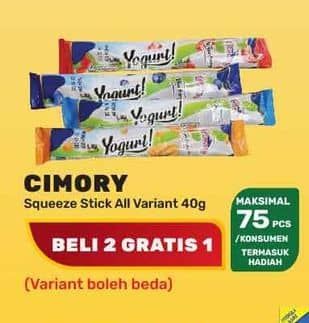 Promo Harga Cimory Yogurt Stick All Variants 40 gr - Yogya