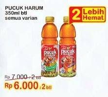 Promo Harga TEH PUCUK HARUM Minuman Teh All Variants per 2 botol 350 ml - Indomaret