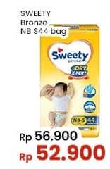 Promo Harga Sweety Bronze Comfort Dry X-Pert NB-S44 44 pcs - Indomaret