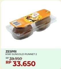 Promo Harga Kiwi Gold Zespri Punet 2 pcs - Yogya