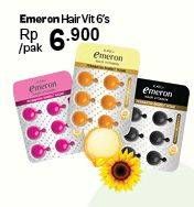Promo Harga EMERON Hair Vitamin 6 pcs - Carrefour
