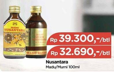 Promo Harga Madu Nusantara Madu Murni 100 ml - TIP TOP