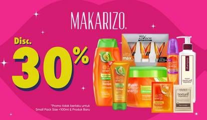 Promo Harga Makarizo Hair Energy Fibertherapy Hair & Scalp Creambath  - Watsons