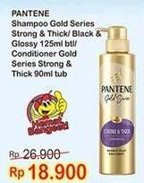 Promo Harga Gold Shampoo/ Conditioner 125/90ml  - Indomaret