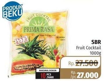 Promo Harga PRIMA RASA Fruit Cocktail 1 kg - Lotte Grosir