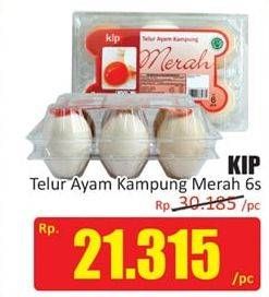 Promo Harga KIP Telur Ayam Kampung 6 pcs - Hari Hari