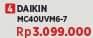 Daikin MC40UVM6 Air Purifier  Harga Promo Rp3.099.000