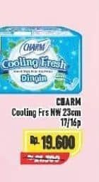 Promo Harga Charm Extra Comfort Cooling Fresh NonWing 23cm 16 pcs - Alfamart