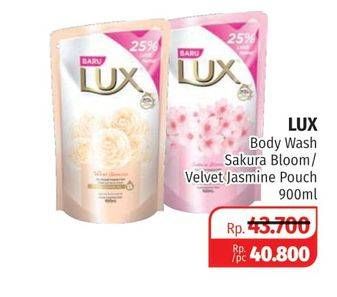 Promo Harga LUX Botanicals Body Wash Sakura Bloom, Velvet Jasmine 900 ml - Lotte Grosir