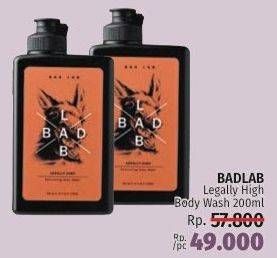 Promo Harga BAD LAB Body Wash 200 ml - LotteMart