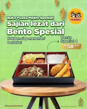 Harga Sajian lezat dari Bento Spesial