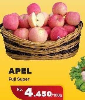 Promo Harga Apel Fuji Super per 100 gr - Yogya