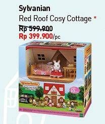 Promo Harga SYLVANIAN Red Roof Cosy Cottage  - Carrefour