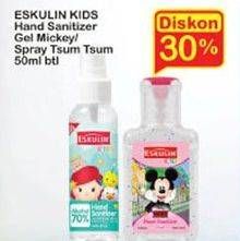 Promo Harga ESKULIN Kids Hand Sanitizer Mickey  - Indomaret