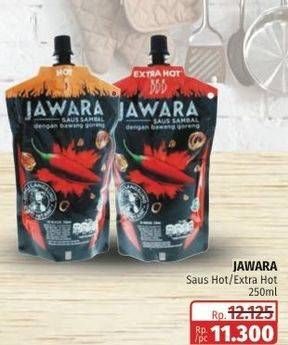 Promo Harga Jawara Sambal Hot, Extra Hot 250 ml - Lotte Grosir