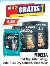 Promo Harga MUEZZA Cat Food Adult Dry Salmon, Adult Dry Tuna, Dry Kitten 400 gr - Hari Hari