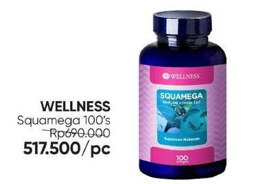 Promo Harga Wellness Squamega 100 pcs - Guardian