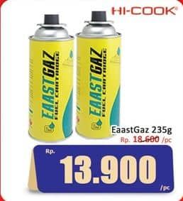 Promo Harga Hicook Tabung Gas (Gas Cartridge) EAASTGAZ 235 gr - Hari Hari