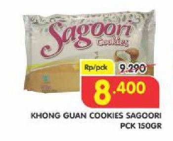 Promo Harga KHONG GUAN Sagoori Cookies 150 gr - Superindo