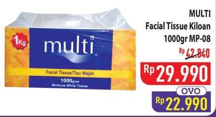 Promo Harga Multi Facial Tissue 1000 gr - Hypermart