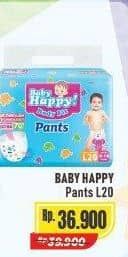Promo Harga Baby Happy Body Fit Pants L20 20 pcs - Alfamart