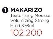 Promo Harga MAKARIZO Texturizing Mousse Volumizing Strong Hold 376 ml - Watsons