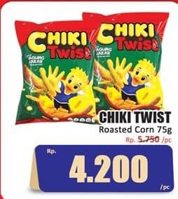 Promo Harga Chiki Twist Snack Jagung Bakar 75 gr - Hari Hari