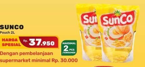 Promo Harga Sunco Minyak Goreng 2000 ml - Yogya