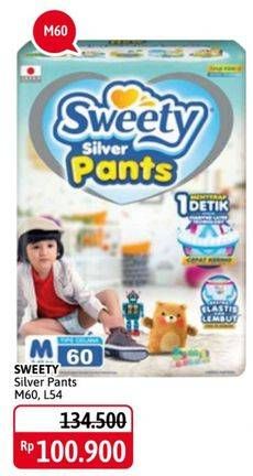 Promo Harga Sweety Silver Pants L54, M60 54 pcs - Alfamidi