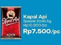 Promo Harga Kapal Api Kopi Bubuk Special per 20 sachet 6 gr - Alfamart