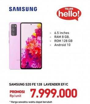 Promo Harga SAMSUNG Galaxy S20  - Carrefour