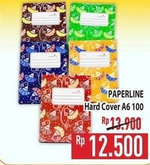 Promo Harga Paperline Hardcover A6 100 sheet - Hypermart
