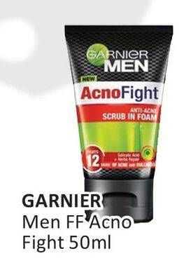 Promo Harga GARNIER MEN Acno Fight Facial Foam 50 ml - Alfamart