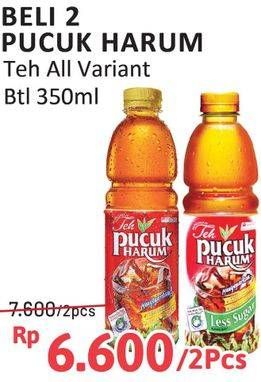Promo Harga Teh Pucuk Harum Minuman Teh All Variants 350 ml - Alfamidi