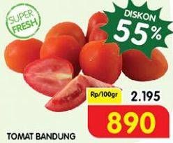 Promo Harga Tomat Bandung per 100 gr - Superindo