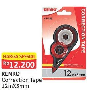Promo Harga KENKO Correction Tape  - Alfamart
