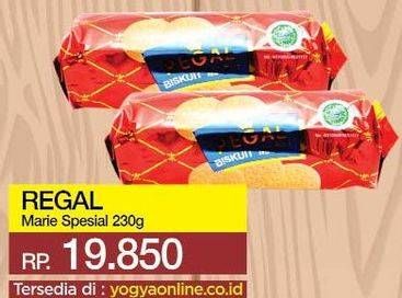 Promo Harga REGAL Marie Special Quality 230 gr - Yogya