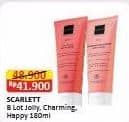 Promo Harga Scarlett Whitening Body Lotion Charming, Happy 180 ml - Alfamart