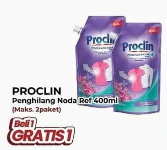 Promo Harga Proclin Penghilang Noda Cair 400 ml - Yogya