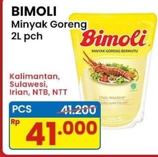 Promo Harga Bimoli Minyak Goreng 2000 ml - Indomaret