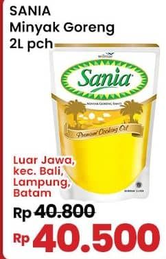 Promo Harga Sania Minyak Goreng 2000 ml - Indomaret