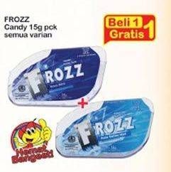 Promo Harga FROZZ Candy All Variants 15 gr - Indomaret