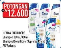 Head & Shoulders Shampoo/Supreme Shampoo, Conditioner