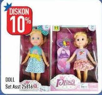 Promo Harga Doll Set 25816  - Hypermart