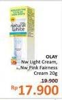 Promo Harga OLAY Natural White Light Fairness Day Cream/White Pinkish Fairness  - Alfamidi