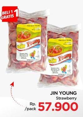 Promo Harga Jin Young Strawberry Beku  - Lotte Grosir