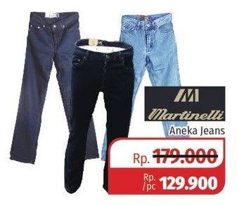Promo Harga MARTINELLI Mens Jeans All Variants  - LotteMart