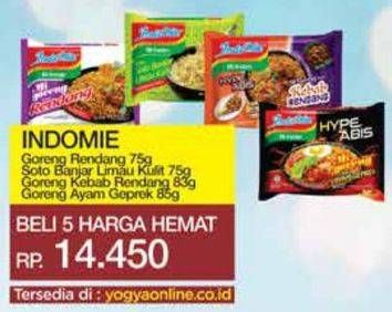 Indomie Mi Goreng/Kuah/Real Meat/Hype Abis Mi