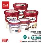 Promo Harga Haagen Dazs Ice Cream All Variants 473 ml - LotteMart