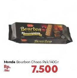 Promo Harga MONDE Bourbon Chocolate 140 gr - Carrefour